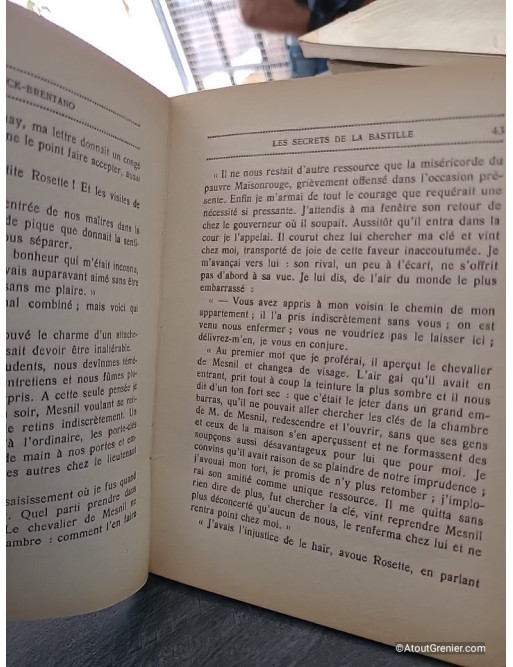 Les secrets de la Bastille - Tirés de ses archives - Frantz Funck-Brentano