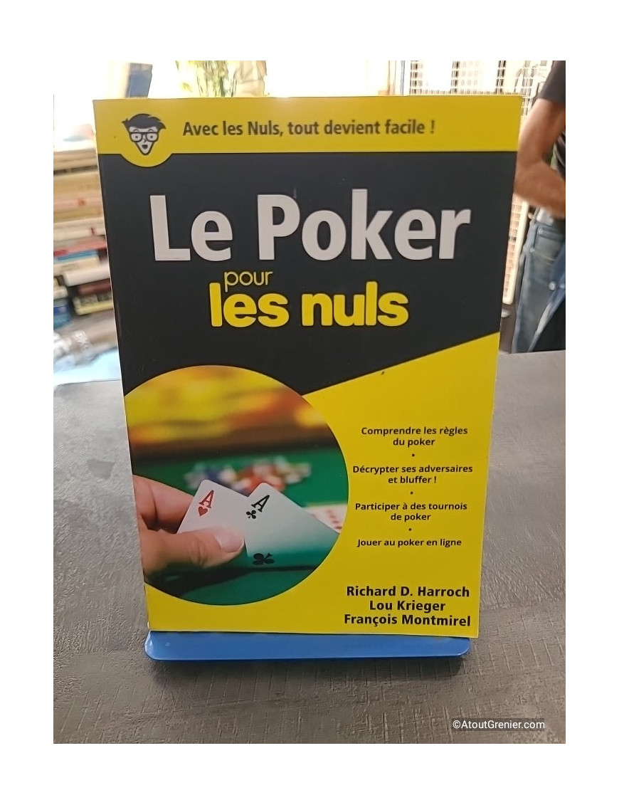 Le Poker Poche pour les Nuls - Richard D. Harroch et Lou Krieger