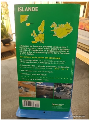 Guide Vert Islande - Michelin