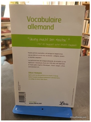 Vocabulaire allemand - Emilie François
