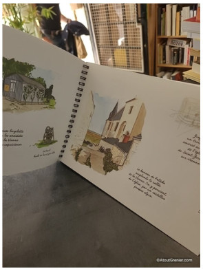 Carnet de Loire, de Tours à Candes-Saint-Martin - Pierre Laurendeau