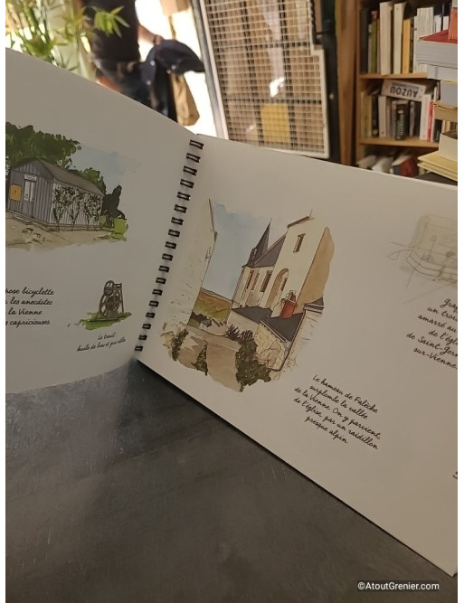 Carnet de Loire, de Tours à Candes-Saint-Martin - Pierre Laurendeau