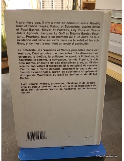 Hommes et femmes célèbres du Var - Alain GERARD