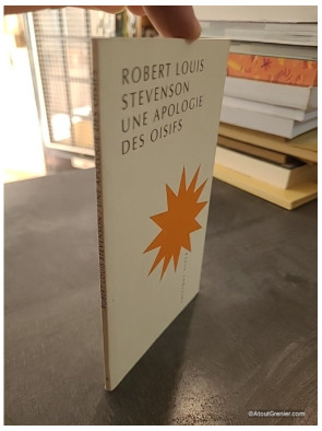 Une apologie des oisifs - Robert Louis Stevenson