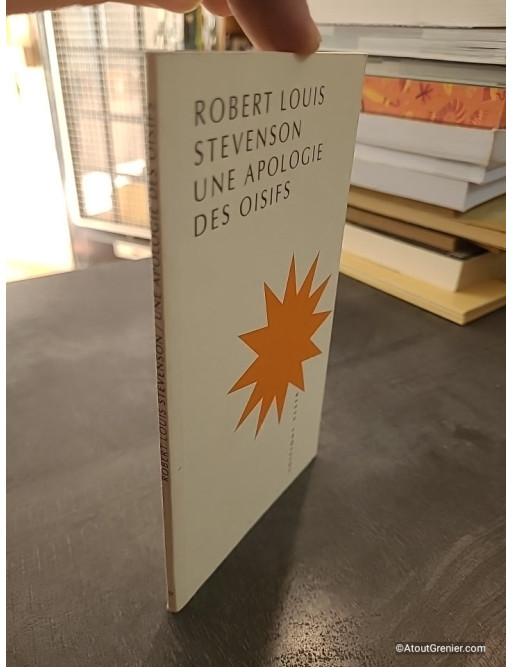 Une apologie des oisifs - Robert Louis Stevenson