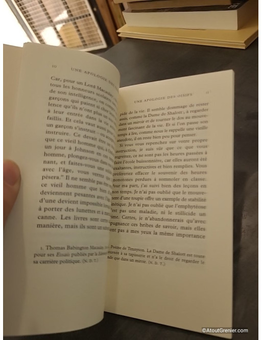 Une apologie des oisifs - Robert Louis Stevenson