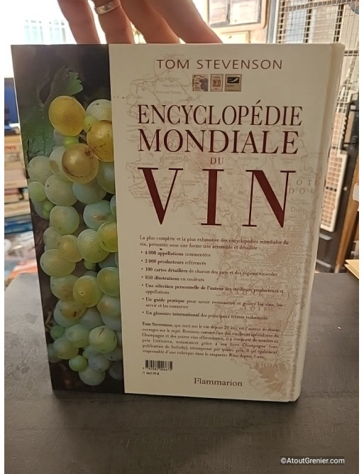 Encyclopédie mondiale du vin - Tom Stevenson