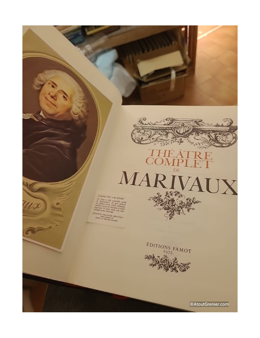Oeuvres Complètes de Marivaux - Pierre de Marivaux