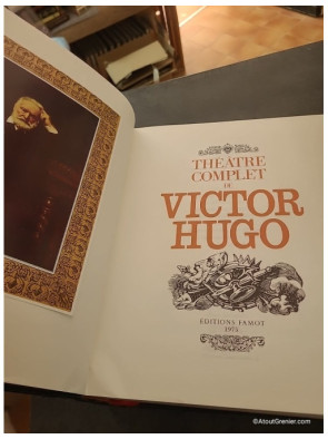 Théâtre complet de Victor Hugo - Victor Hugo