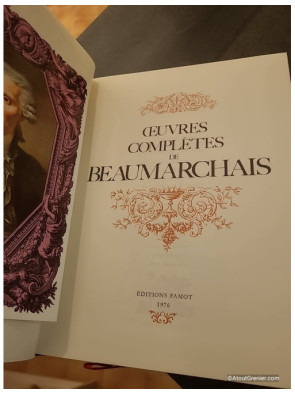 Oeuvres Complètes de Beaumarchais - Beaumarchais