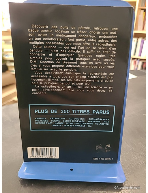 Le pendule : premières leçons de radiesthésie - Dorothée Koechlin de Bizemont