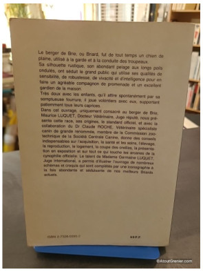 Le Berger de Brie ou Briard - Maurice Luquet
