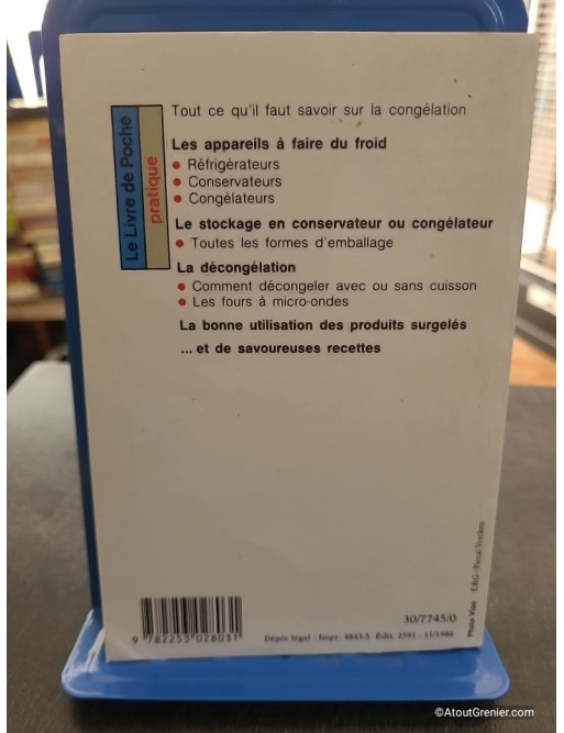 Congélation et bonne cuisine - Françoise Burgaud