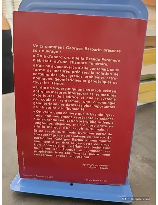 Le secret de la grande pyramide - Georges Barbarin