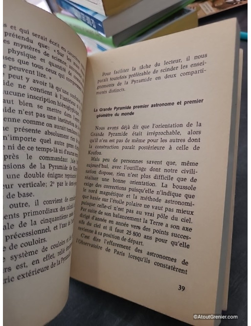 Le secret de la grande pyramide - Georges Barbarin