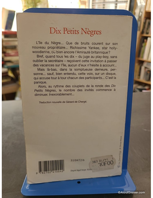 Dix petits nègres - Agatha Christie