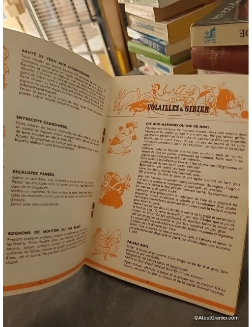 Des recettes de cuisine, des conseils pour les réussir - Anonyme