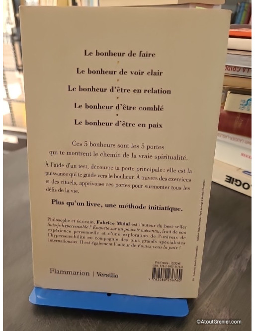 Les 5 portes - Trouve le chemin de ta spiritualité - Fabrice Midal
