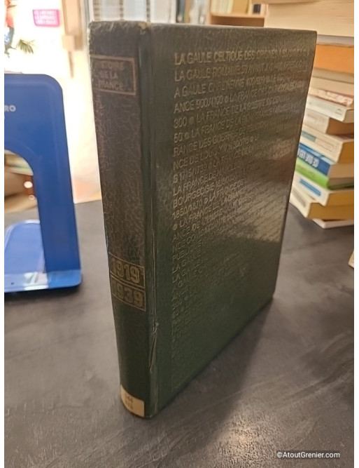 Histoire de la France 1919-1939 : La France de l'entre-deux-guerres - Auffret Marce