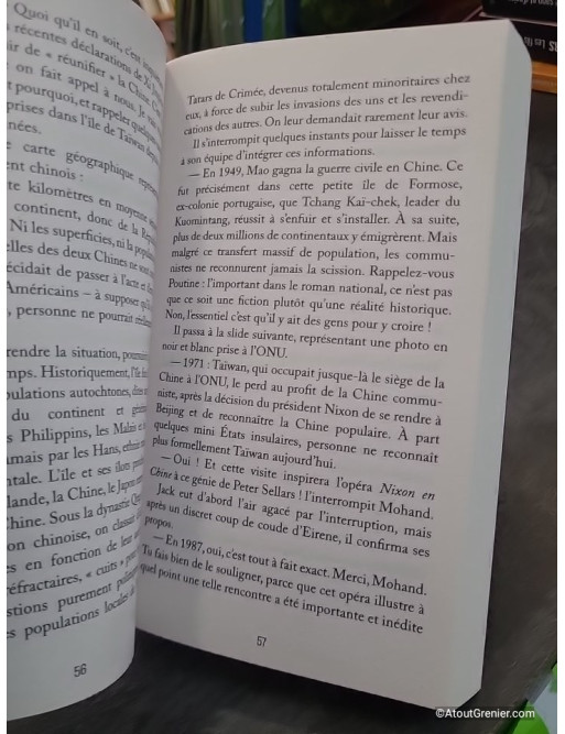 Menace sur Taïwan, une mission de l'agence Mozart - Alain Bauer, Miceal Beausang-O'Griafa