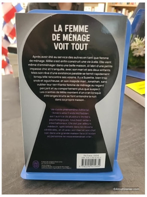 La femme de ménage voit tout - Freida McFadden
