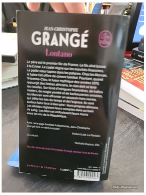 Lontano - Jean-Christophe Grangé