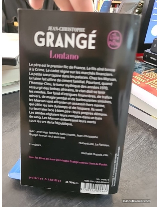Lontano - Jean-Christophe Grangé