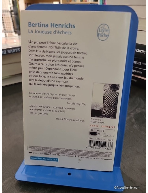 La Joueuse d'échecs - Bertina Henrichs