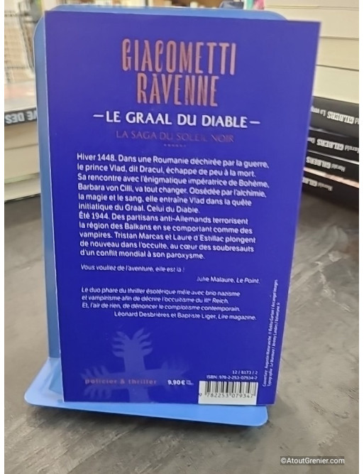 Le Graal du diable (La Saga du Soleil Noir, Tome 6) - Éric Giacometti, Jacques Ravenne