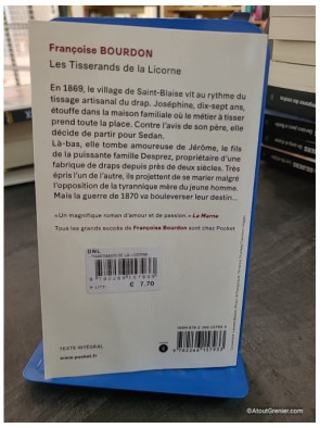 Les tisserands de la licorne - Françoise Bourdon
