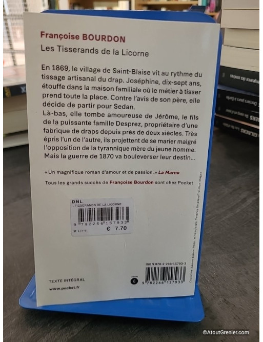 Les tisserands de la licorne - Françoise Bourdon