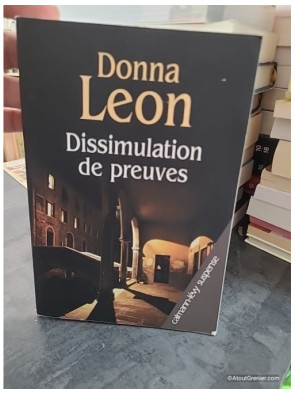 Dissimulation de preuves - Donna Leon