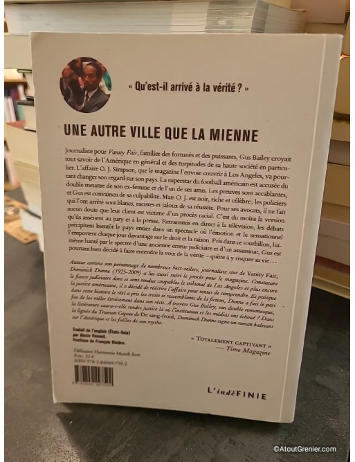Une Autre Ville Que La Mienne - Dominick Dunne