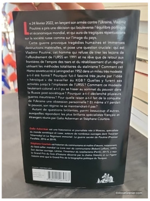 Le Livre noir de Vladimir Poutine - Galia Ackerman et Stéphane Courtois