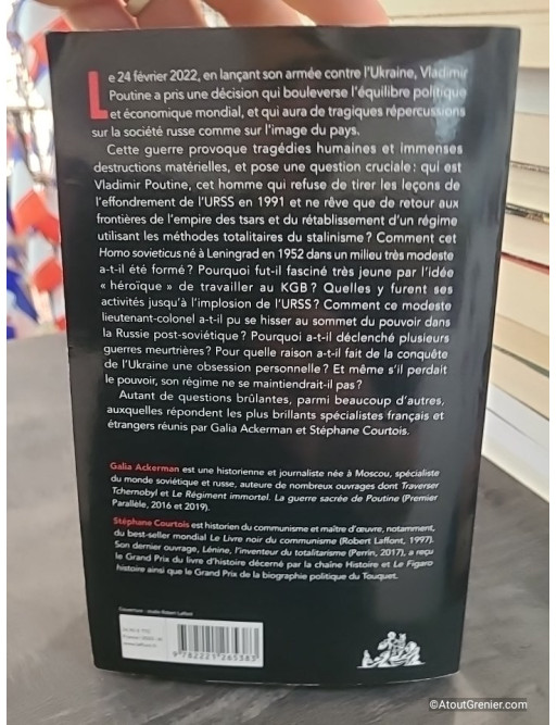 Le Livre noir de Vladimir Poutine - Galia Ackerman et Stéphane Courtois