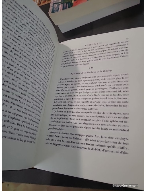 La Langue hébraïque restituée - Fabre d'Olivet