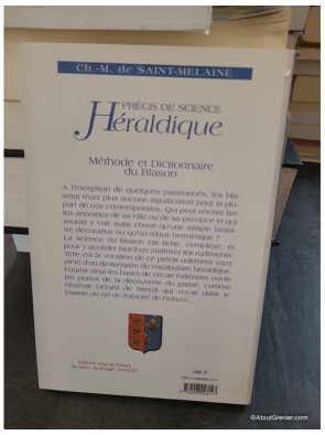 Précis de sciences héraldiques - Christian-Michel de Saint-Melaine