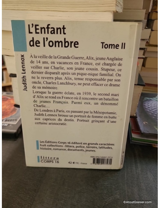 L'Enfant de l'ombre - 2 Volumes - Judith Lennox