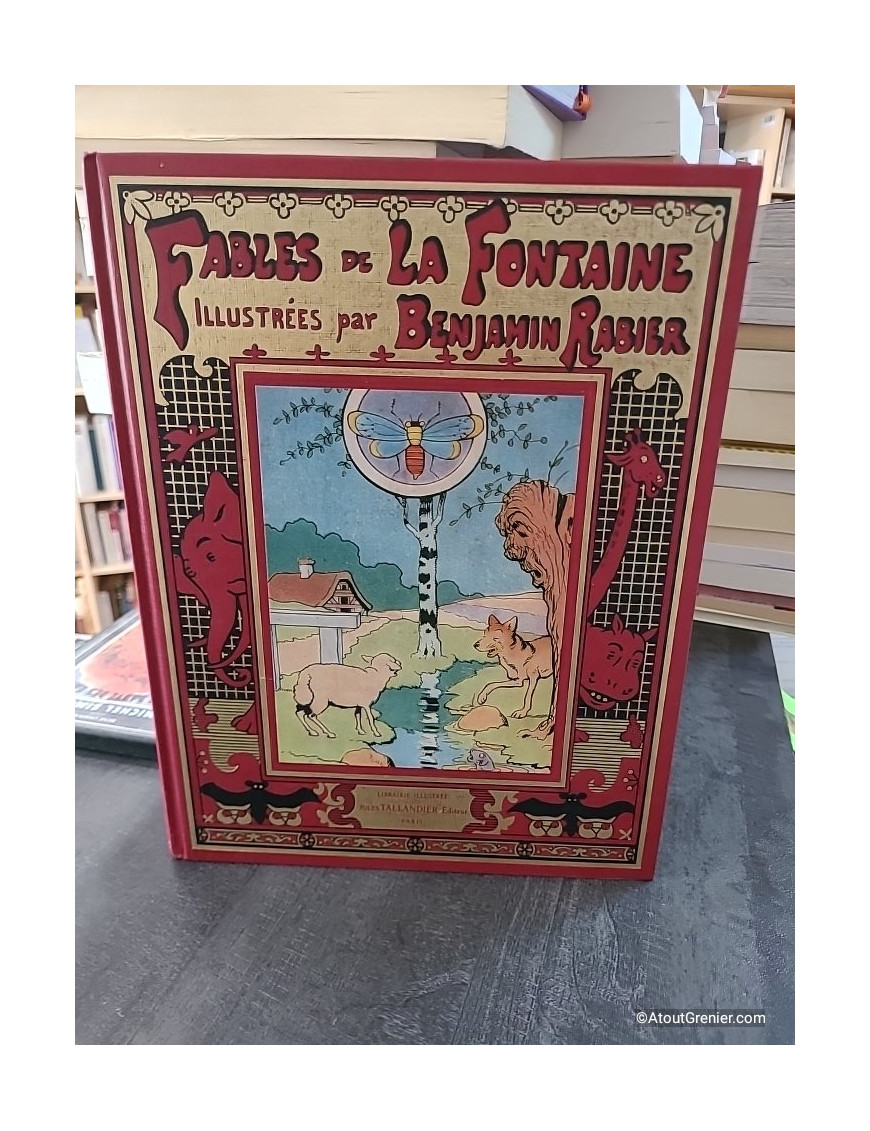 Fables de La Fontaine illustrées par Benjamin Rabier - Jean de La Fontaine