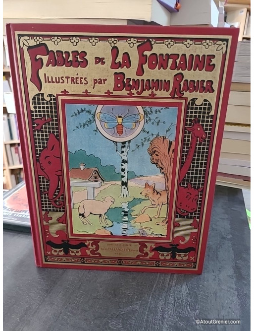 Fables de La Fontaine illustrées par Benjamin Rabier - Jean de La Fontaine
