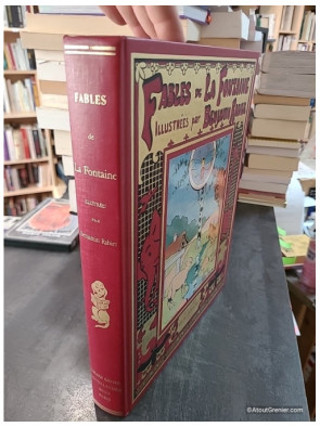 Fables de La Fontaine illustrées par Benjamin Rabier - Jean de La Fontaine