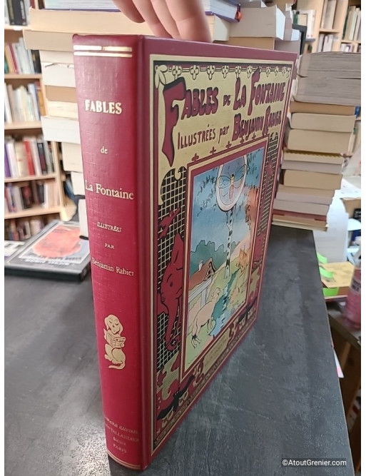 Fables de La Fontaine illustrées par Benjamin Rabier - Jean de La Fontaine