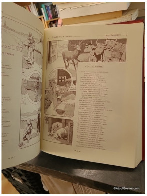 Fables de La Fontaine illustrées par Benjamin Rabier - Jean de La Fontaine
