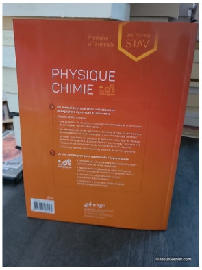 Physique Chimie 1re et Terminale BAC technologique STAV - Nathalie Devylder, Sandra Thermeau