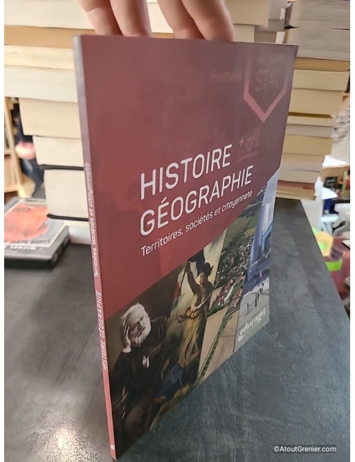 Histoire Géographie 1re Bac technologique STAV - Territoires, sociétés et citoyenneté - Isabelle Eraud