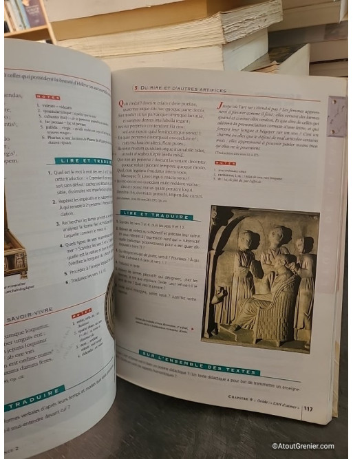 Latin 2de - Livre de l'élève - Édition 2001 - Mireille Ko