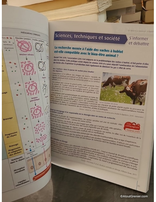 Un champ dans mon assiette - Agronomie, biologie-écologie, zootechnie 1re et Tle STAV - Isabelle Monchâtre