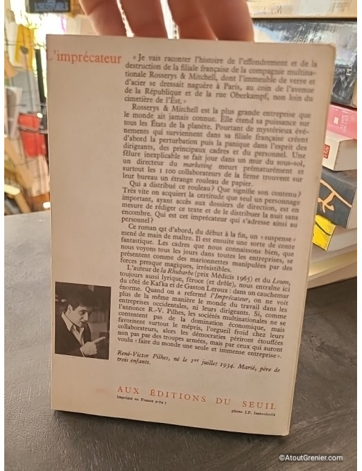 L'Imprécateur - René-Victor Pilhes
