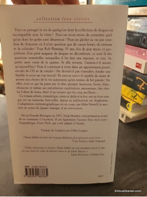 Haute fidélité - Nick Hornby
