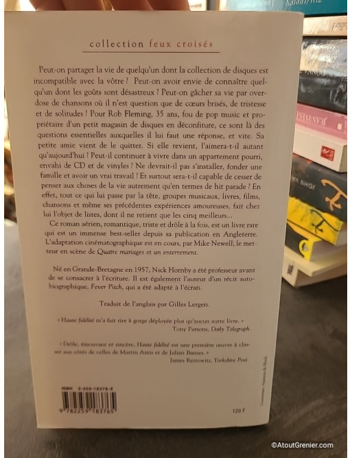 Haute fidélité - Nick Hornby